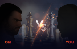 Play 1-1 against a Grandmaster